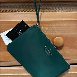 Kate Spade Deep Jade Wristlet